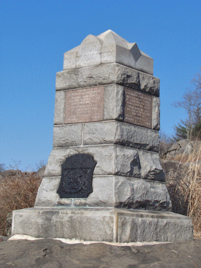 Company C Monument Gettysburg
